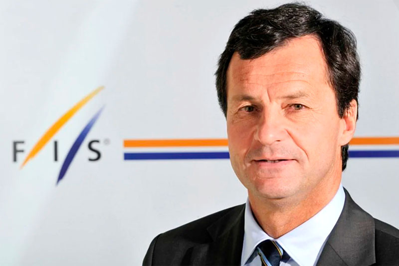 Michael Vion, generalsekretær i det internasjonale ski- og snowboardforbund.