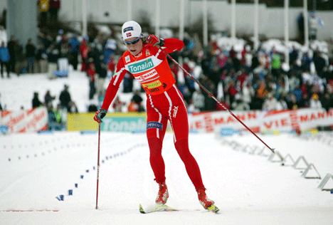 Astrid Urenholdt Jacobsen inn til 6.plass i Lahti med mageproblemer.