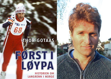 F&oslash;rst i l&oslash;ypa. Bok av Thor Gotaas.