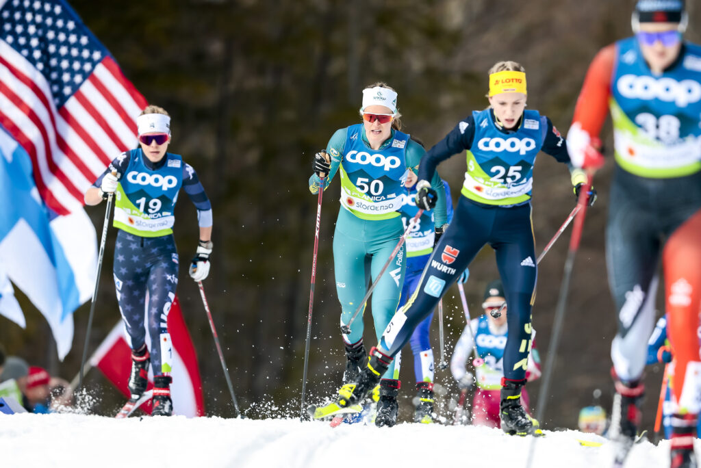 Ellen Søhol Lie (AUS) - FIS nordic world ski championships cross-country, skiathlon women, Planica (SLO).