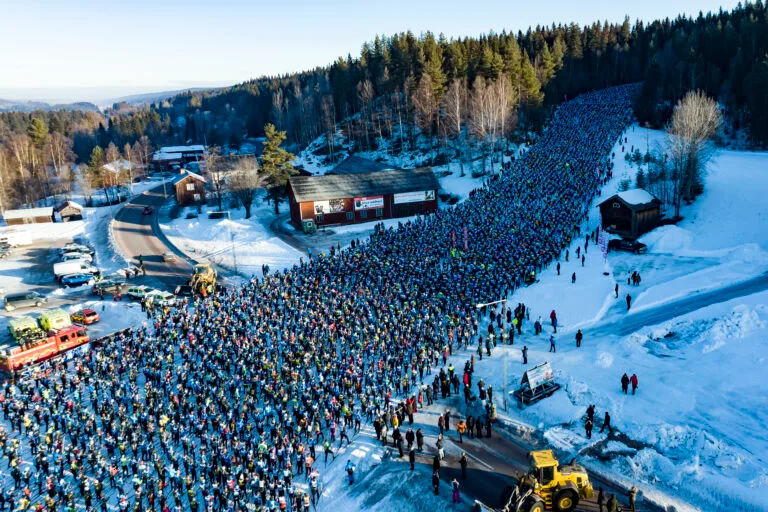 Auklands Arena: De sidste forberedelser til Vasaloppet