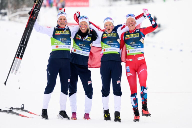 Norway Wins The Women’s Relay At The World Championships In Planica