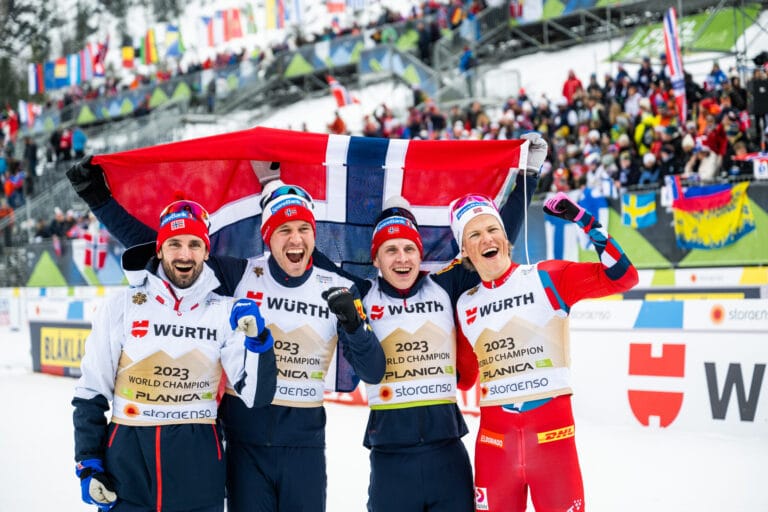 Norway Wins The Men’s Relay At The World Championships In Planica