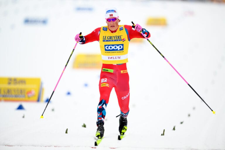 Klæbo Wins The 10km Race At The World Cup In Falun