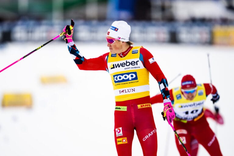Klæbo Wins The World Cup Sprint In Falun
