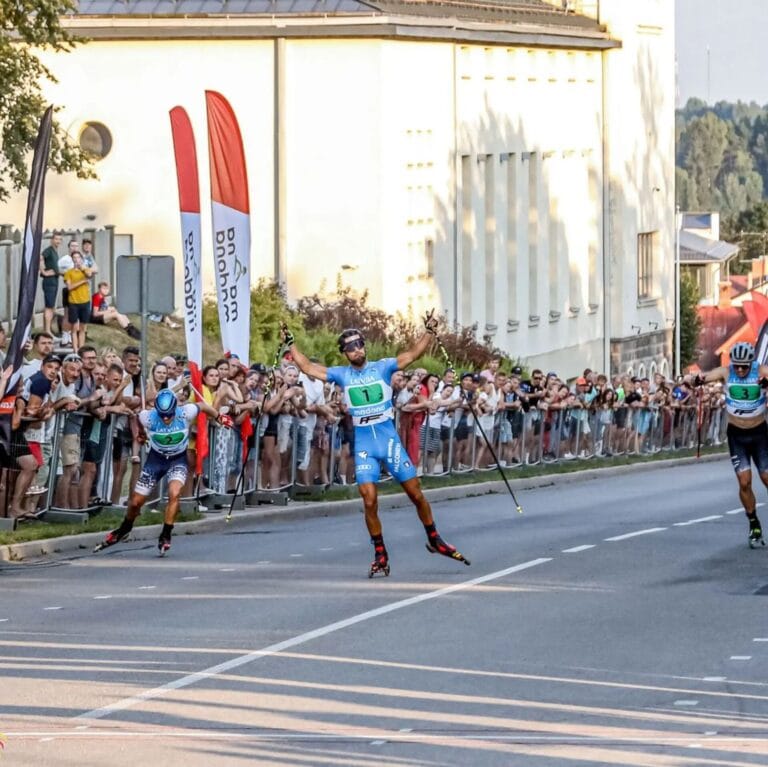 Becchis And Arnesen Winners On The Final Day Of The Rollerski World Cup In Italy