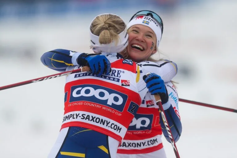 Toto je švédsky tím na šprinte na olympiáde