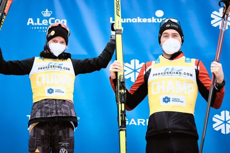 Andreas Nygaard And Ida Dahl Keep The Yellow After Tartu Maraton