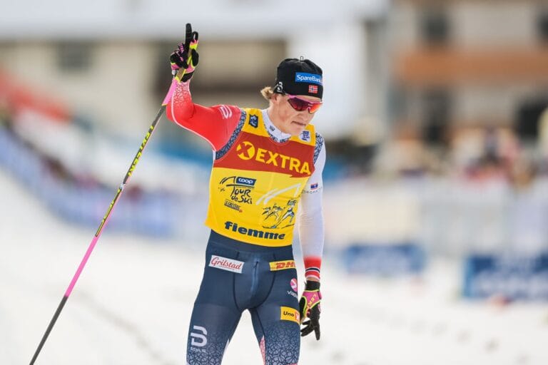 Klæbo: “I was trying to push as hard as I could”