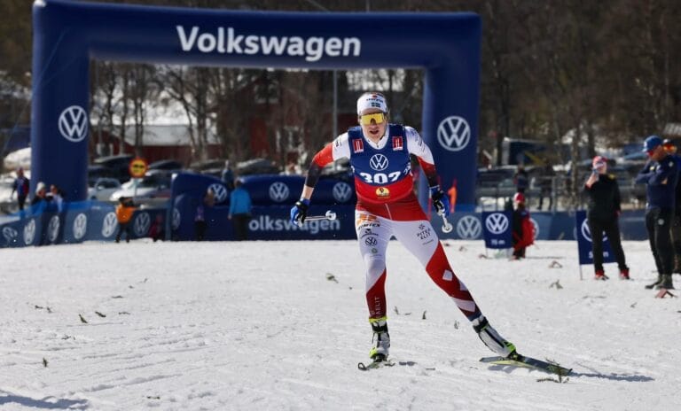 Ebba and Fredrik Andersson Winners of Fjälltopploppet
