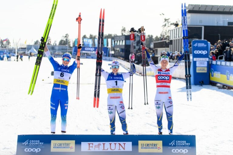Jonna Sundling Wins The Women’s Sprint At Falun World Cup