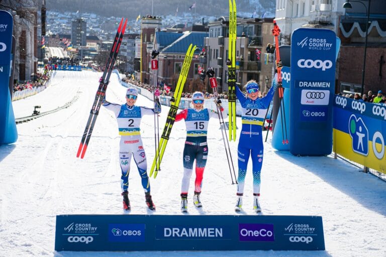 Maiken Caspersen Falla Wins The Women’s Sprint At Drammen World Cup