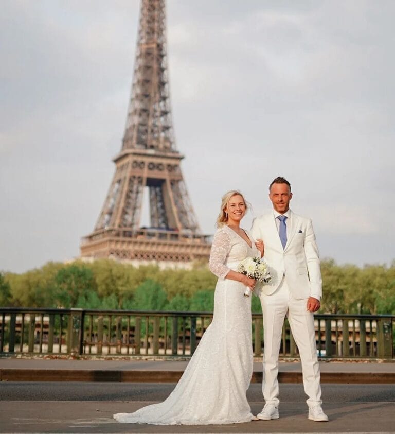 Anders Aukland Married In Paris