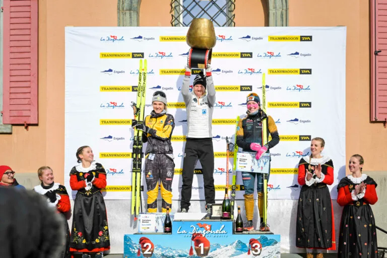 Astrid Øyre Slind ja Emil Persson voittivat Engadin La Diagonela