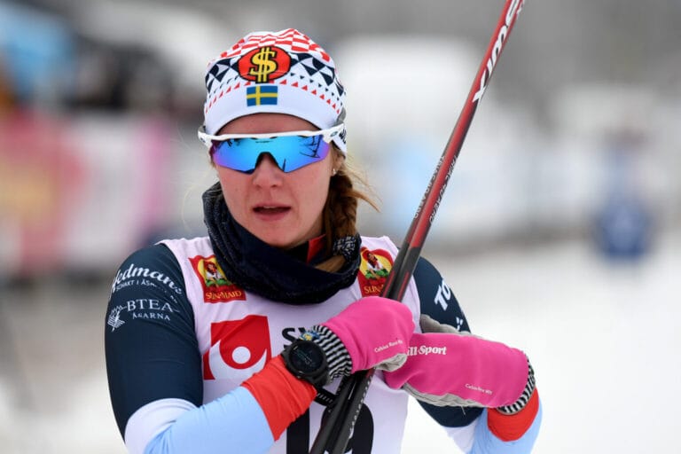 Competing in Falun