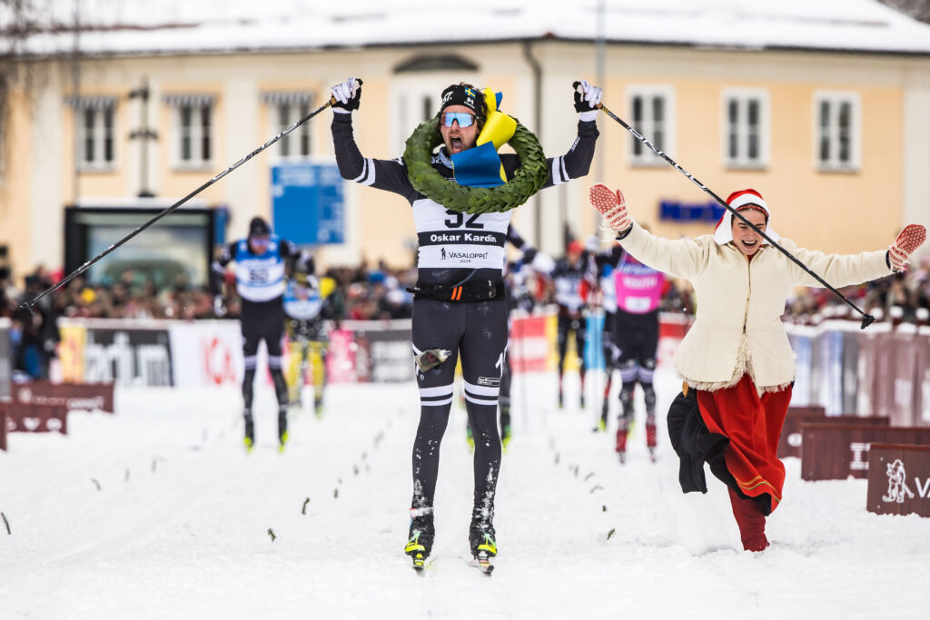 Kesätreeni Oskar Kardin Vasaloppetin voittaja