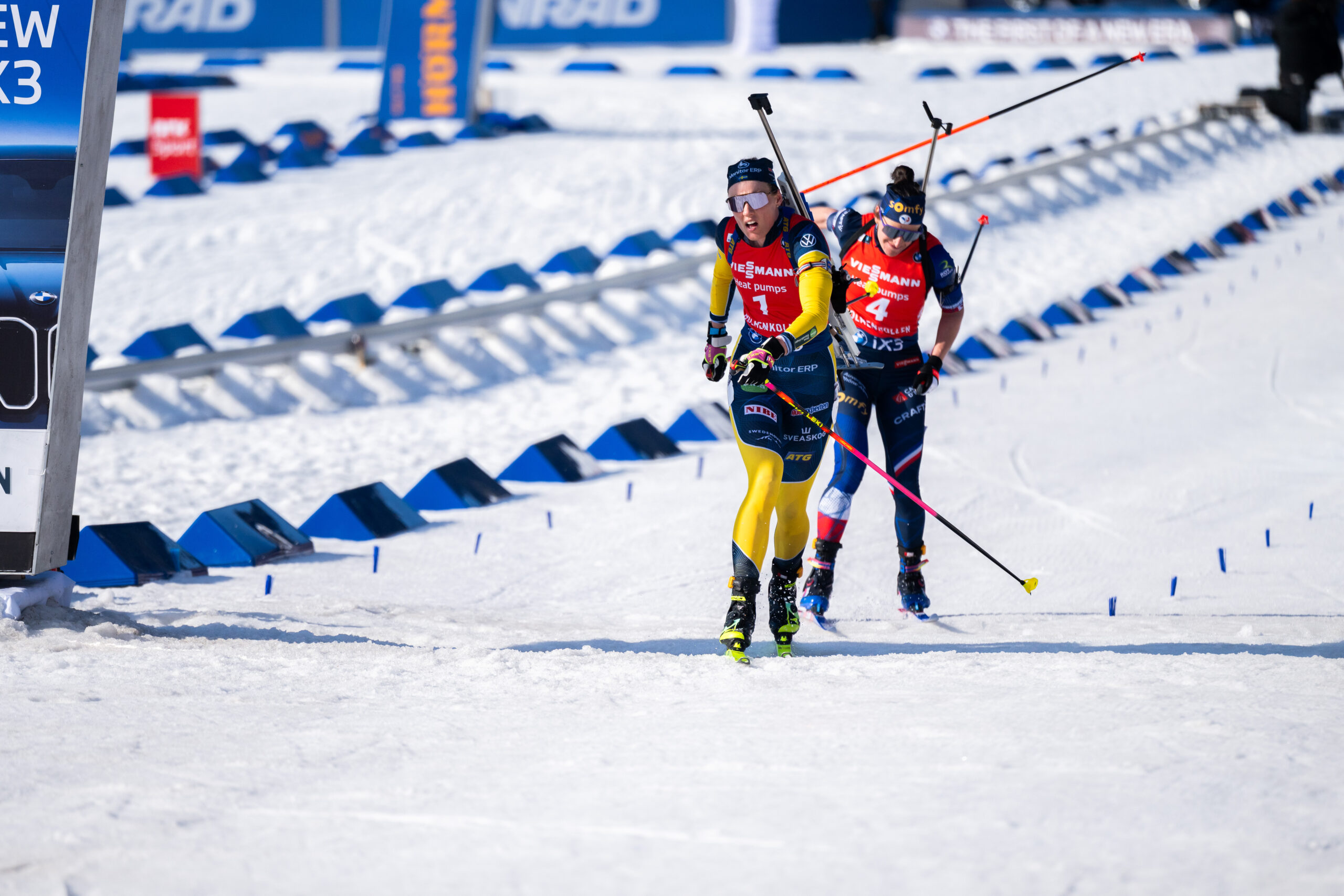 ほぼ新品　BIATHLON QuickEasy EQ17 Swedish biathlon star claims 10km Pursuit victory in Holmenkollen