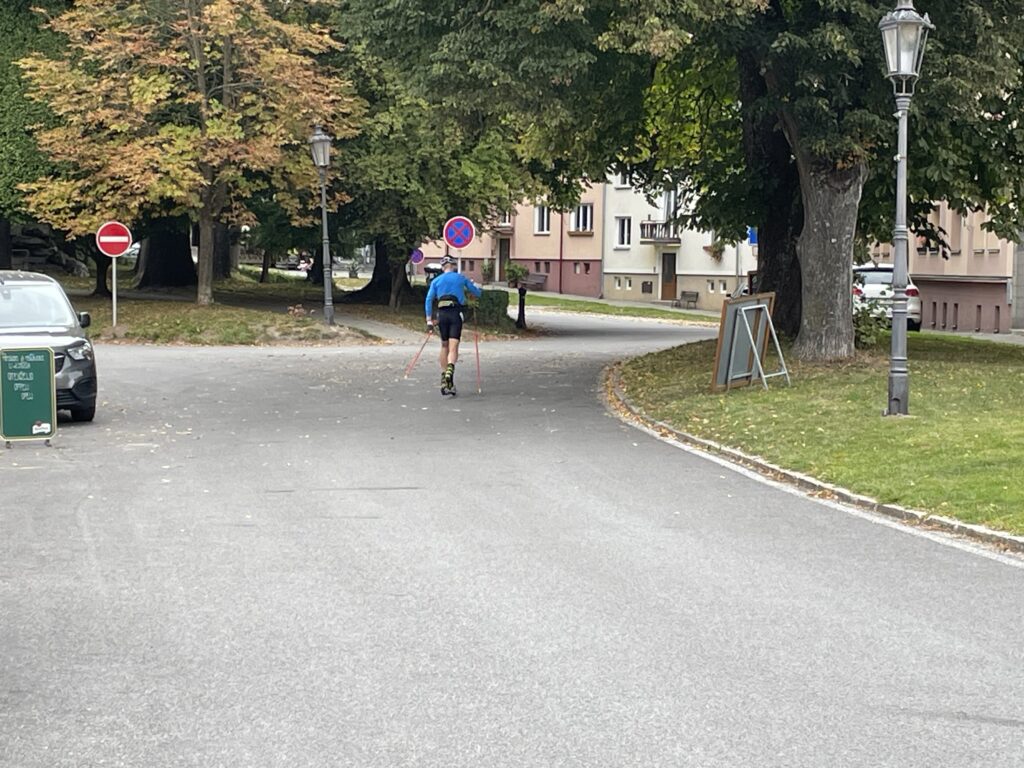 recreational roller skier