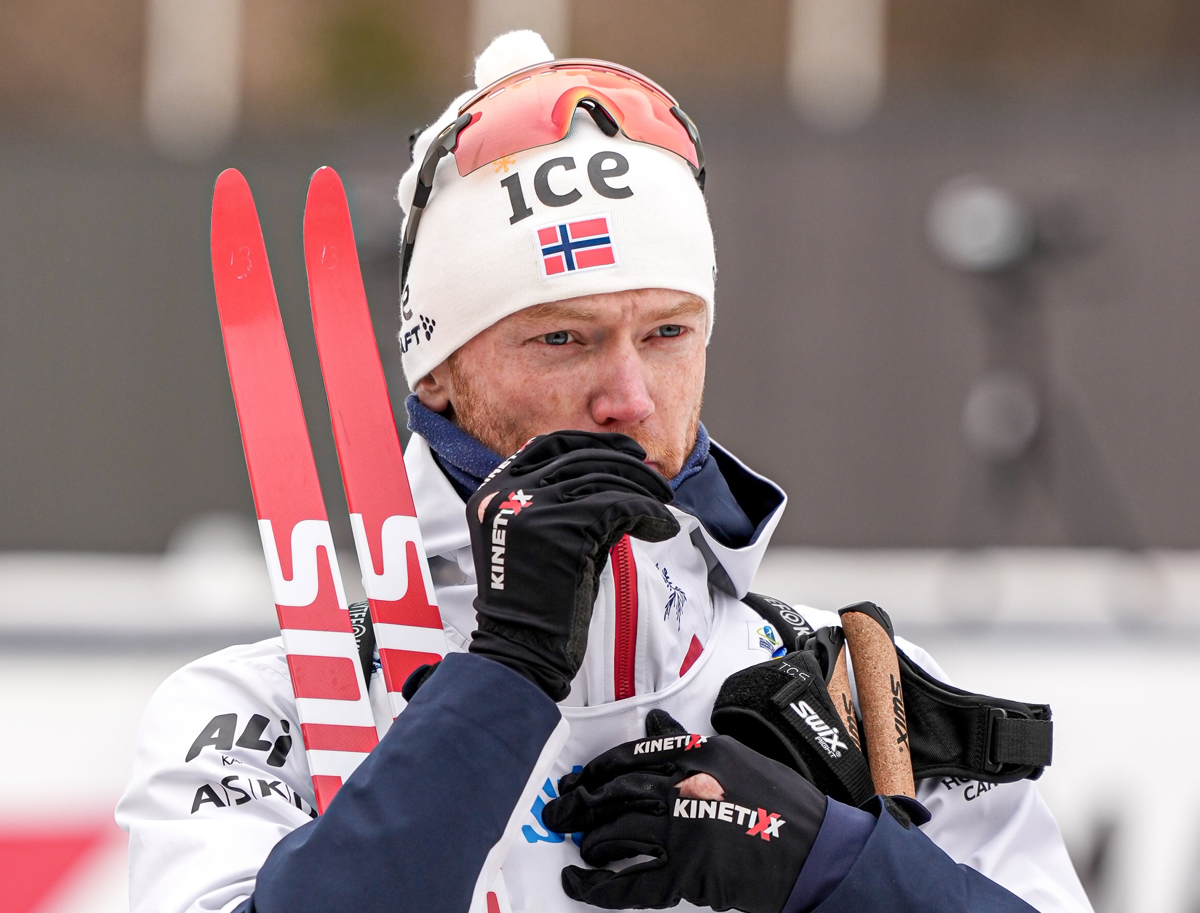Sivert Guttorm Bakken (NOR) - IBU Cup Biathlon, short individual men, Otepaeae (EST).