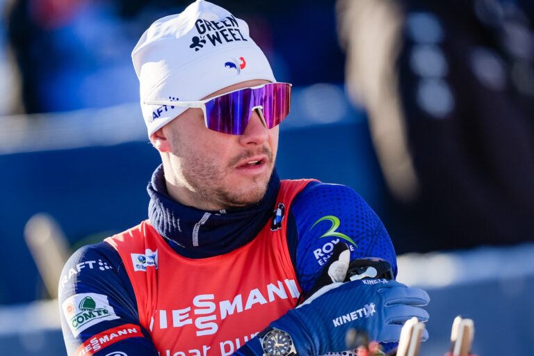 Emilien Jacquelin (FRA) - IBU World Cup Biathlon, relay men, Oberhof (GER).