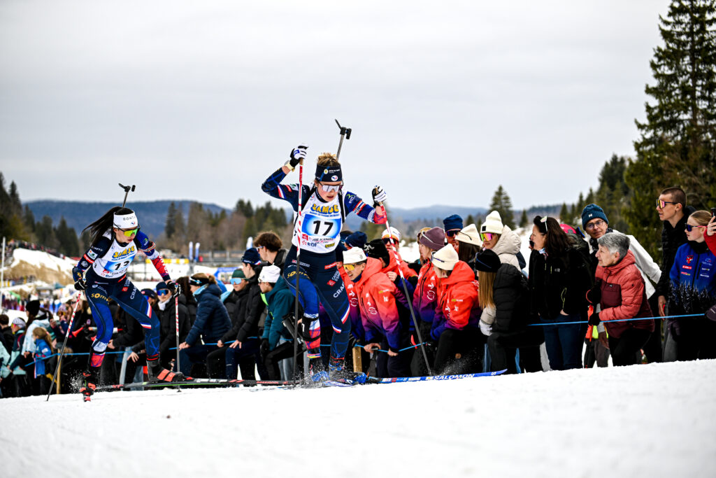 French biathletes