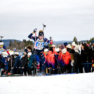 French biathletes