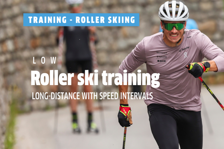 roller ski training