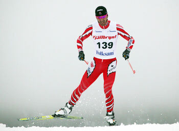 BRIAN MCKEEVER har flera g&aring;nger t&auml;vlat i Sverige, h&auml;r under Bruksvallsloppet. Foto: MOA MOLANDER KRISTIANSEN