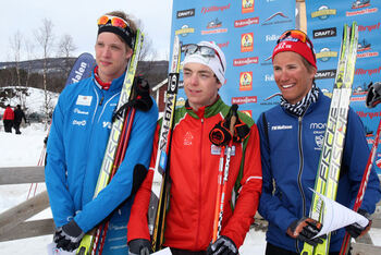 T&Auml;TTRION I H17-18: Martin Bergstr&ouml;m segrade f&ouml;re Carl Quicklund och Daniel Svensson. Foto: MOA MOLANDER KRISTIANSEN