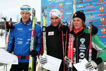 JUNIORV&Auml;RLDSM&Auml;STAREN Tomas Northug vann H19-20 f&ouml;re Fredrik Jonsson och Gustav Eriksson. Foto: MOA MOLANDER KRISTIANSEN