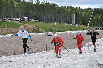 FULL FART P&Aring; 300 meter sn&ouml; i Orsa-Gr&ouml;nklitt.