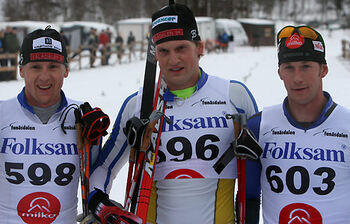 3a, Oskar -  2a, Jerry - 3a, Anders - foto: Erik Nilsson