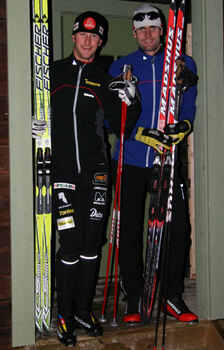 Anders S&ouml;dergren och Thomas Alsgaard - foto: Erik Nilsson