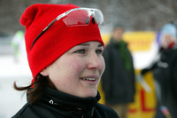 JENNY HANSSON startar f&ouml;r Sverige. Foto: KJELL-ERIK KRISTIANSEN