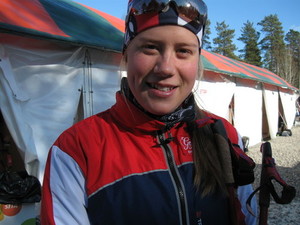 Maria Nordstr&ouml;m kom tv&aring;a efter Lisa Larsen. Foto: Christian H&ouml;ijer
