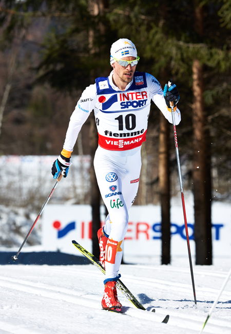 Att solo&aring;ka till VM-guld var en dr&ouml;m som blev verklighet f&ouml;r Johan Olsson. FOTO: Felgenhauer/NordicFocus.