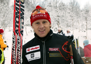 OSKAR SV&Auml;RD bland favoriterna i Tjeckien i helgen. Foto: KJELL-ERIK KRISTIANSEN