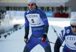 PETER LARSSON p&aring; v&auml;g tillbaka igen. Foto: MOA MOLANDER KRISTIANSEN