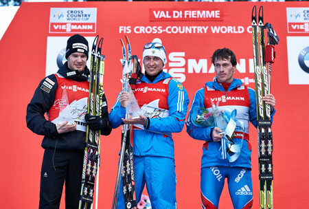 Herrpallen p&aring; &aring;rets Tour de Ski. FOTO: NordicFocus.