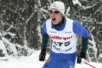 CARL QUICKLUND var snabbast av alla men &Ouml;stersund slutade fyra. Foto: MOA MOLANDER KRISTIANSEN, www.kristiansen-sport.com
