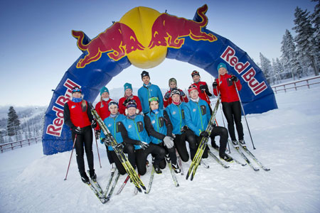 Alla talanger samlade på en bild. FOTO: Richard Ström/Red Bull. Alla talanger samlade på en bild. FOTO: Richard Ström/Red Bull.