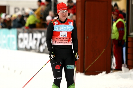 Jenny Hansson leder FIS Marathon cup. Foto: Per Frost Jenny Hansson leder FIS Marathon cup. Foto: Per Frost