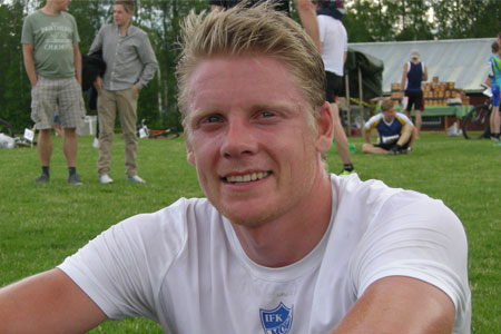 Lars Suther var snabbaste skid&aring;kare p&aring; Liding&ouml;loppets 30 km. FOTO: Johan Trygg.