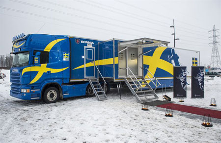 En ganska imponerande skapelse. FOTO: Svenska Skidf&ouml;rbundet.