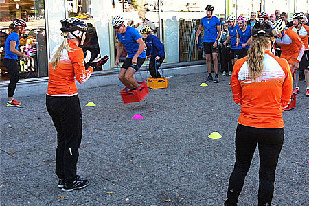 Martin Johansson var b&auml;st p&aring; backhoppning. FOTO: Johan Trygg.