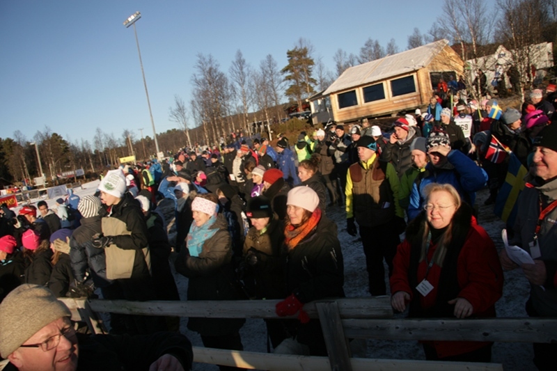 Storpublik m&ouml;tte &aring;karna i Bruksvallarna. Foto: Per Frost
