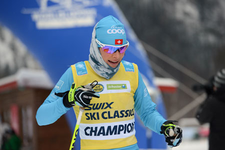 Seraina Boner dominerar Ski Classics s&aring; h&auml;r l&aring;ngt. FOTO: Rauschendorfer/NordicFocus.