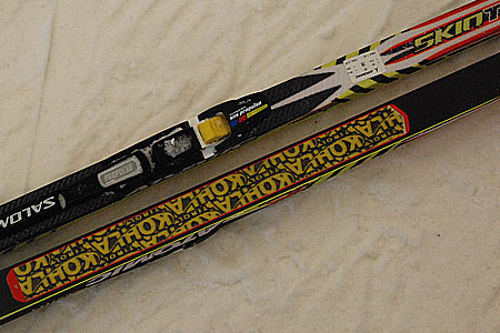 Atomic Skintec g&ouml;r att du slipper f&auml;stvallningen. FOTO: Johan Trygg.