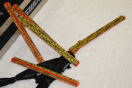 Skintecs stighudar &auml;r l&auml;tta att byta. FOTO: Johan Trygg.