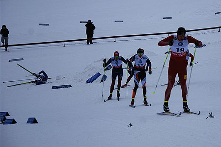 En rej&auml;l av&aring;kning f&ouml;rst&ouml;rde dagen f&ouml;r Robin Bryntesson. FOTO: Johan Trygg.